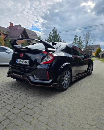 Honda Civic cena 140000 przebieg: 96000, rok produkcji 2018 z Brzozów małe 79